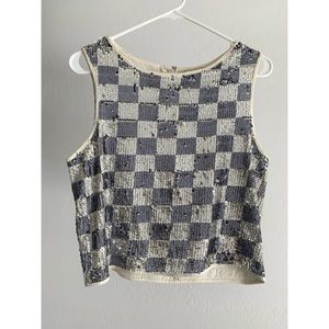 sequined shirt
